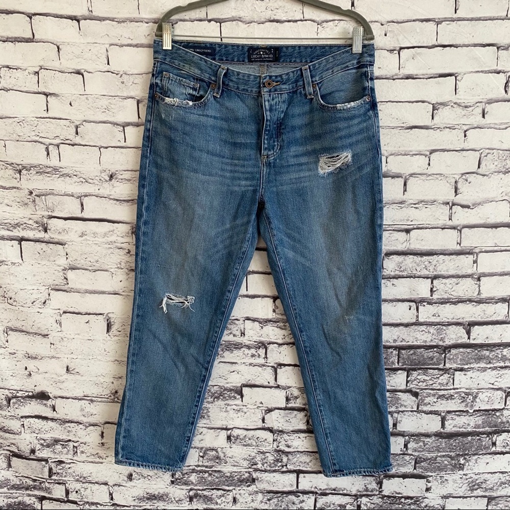 Lucky Brand Sienna Slim Boyfriend Jeans